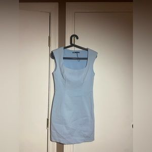 Zara only worn once light blue dress
